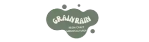 Grainrain resin craft manufacturer logo