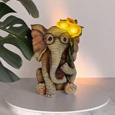 elephant decor statue