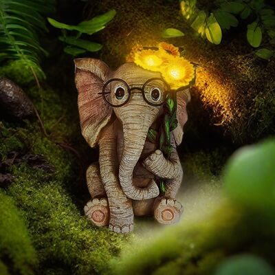 elephant garden statue