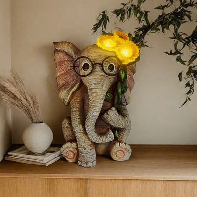 elephant statue outdoor