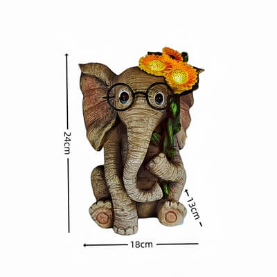 elephants statues