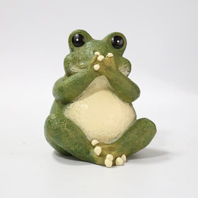 frog garden figurines