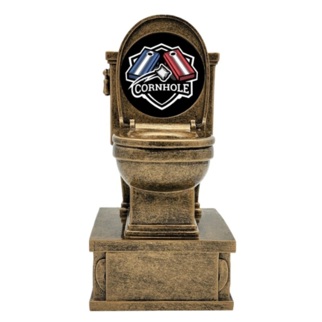 Cornhole Toilet Bowl Trophy loser