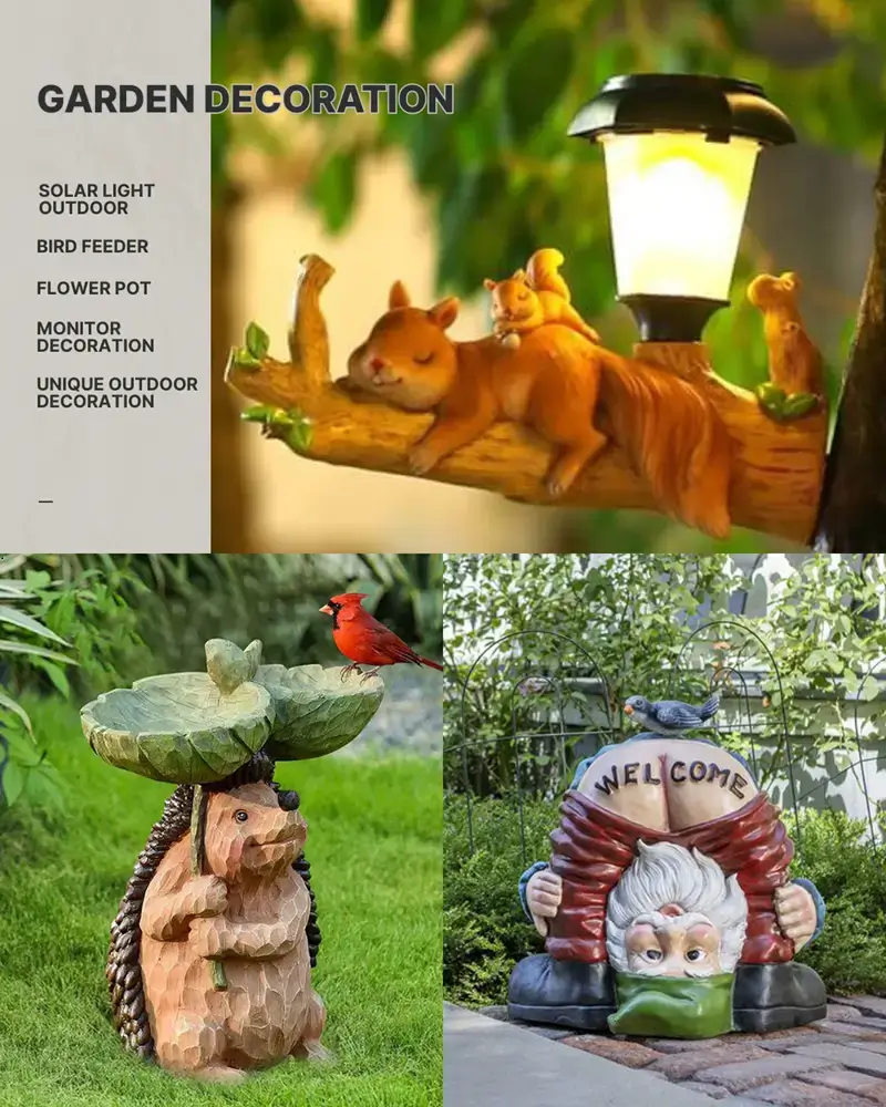 Garden Decoration Resin Figurines