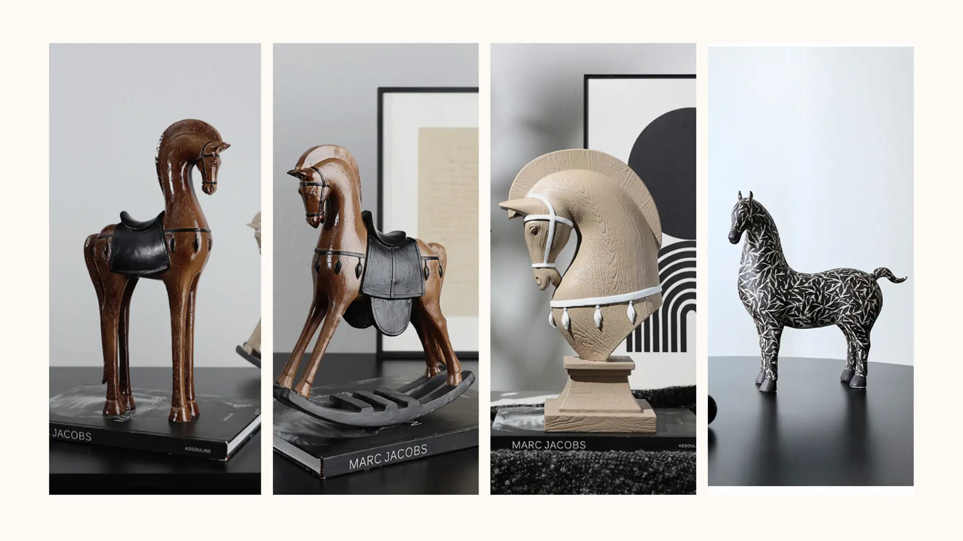 horse sculpture decor